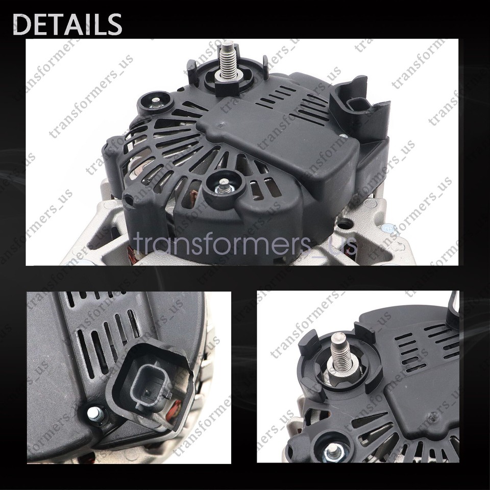 For 2007-2015 Mini Cooper L4 1.6L Alternator 120A 12V CW 6-Groove Clutch Pulley