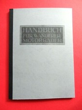 Handbuch-Reprint für Wanderer Motorräder aus den frühen 20er Jahren 