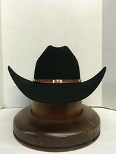 Stetson 6X Monterey T Black Felt Hat With Free Hat Brush
