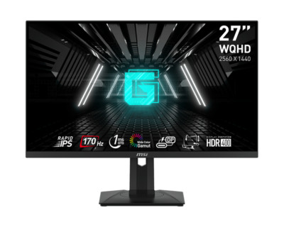 MSI G274QPF 27'' Gaming Monitor 2560x1440 2K 170Hz USB-C Certified Refurbished