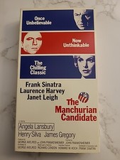 The Manchurian Candidate Betamax BETA Tape 1962 Frank Sinatra, Angela Lansbury