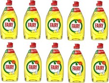 Fairy Washing Up Liquid Lemon 320ML x 10 |NEXT DAY DELIVERY 5.62 per litre