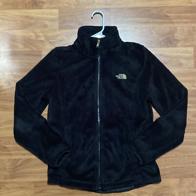 The North Face Women’s Osito Full Zip Fleece Jacket Black Size Medium