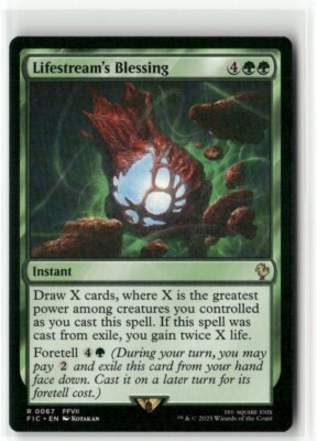 Lifestream's Blessing Commander FINAL FANTASY MTG NM
