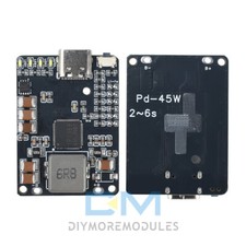 2-6S 45W LED Li-ion Battery Charging Discharging Module Protection Board 4.2V