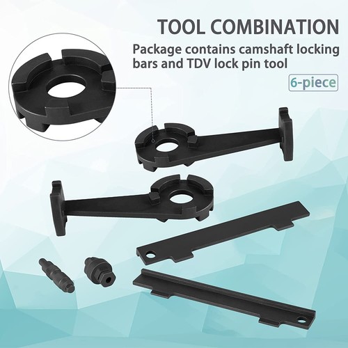 T40047 T40046 T3242 T40058 Camshaft Locking Timing Tool Kit for VW/Audi 4.2L V8 - Imagen 2 de 9