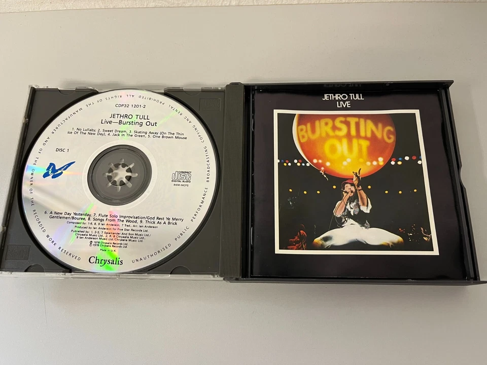 Jethro Tull – Live - Bursting Out - 2 CD´s © 1989 - Bild 2 von 4