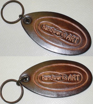 SATTLERQUALITÄT Schlüsselanhänger LEDER handwerksART NEU Schlüssel