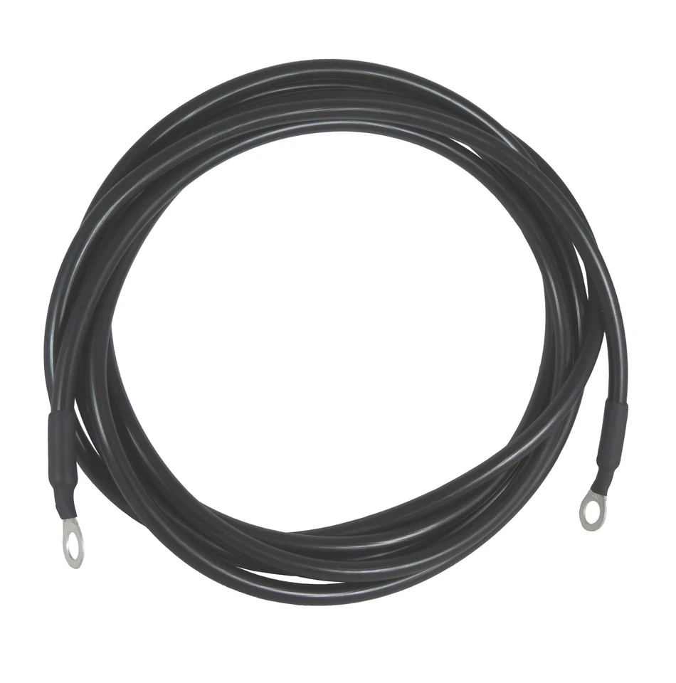 3m Verbindungskabel Öse / Öse für Weidezaun Elektrozaun Erdpfahl Kabel Zaunkabel