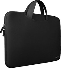 Laptop Sleeve Bag 15.6 Inch, Durable Traveling Briefcase Handle Bag with Tw...