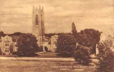 Nashville Tennessee Scarritt College Bennett Memorial Antique Postcard K71583