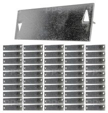 1-1/2"in x 6"in Galvanized Steel 20 Guage Self-Nailing Stud Guard 200 pack