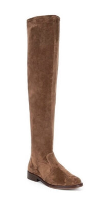 Antonio Melani Black Leenna Over-The-Knee Stretch Flat Boots NWOB Size 6
