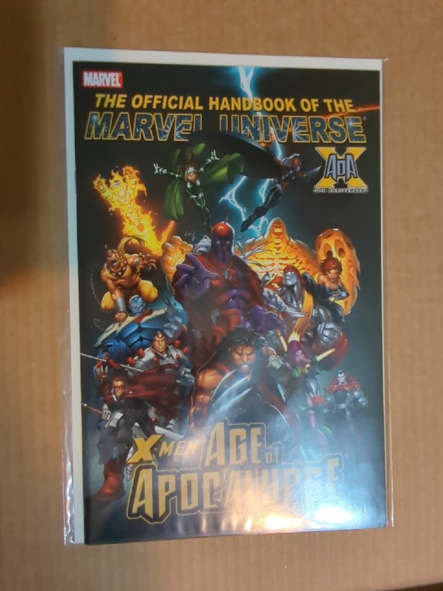 OFFICIAL HANDBOOK OF THE MARVEL UNIVERSE X-MEN: AGE OF APOCALYPSE