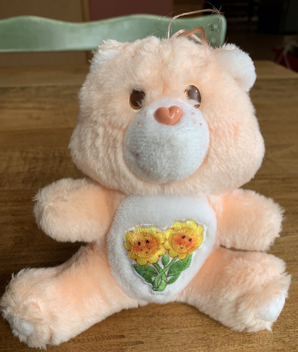 昭和レトロ　1983 世界コミニュケーション年　ぬいぐるみ　中古品 Vintage 1983 Care Bear Mini Plush Friend Bear 6” | eBay