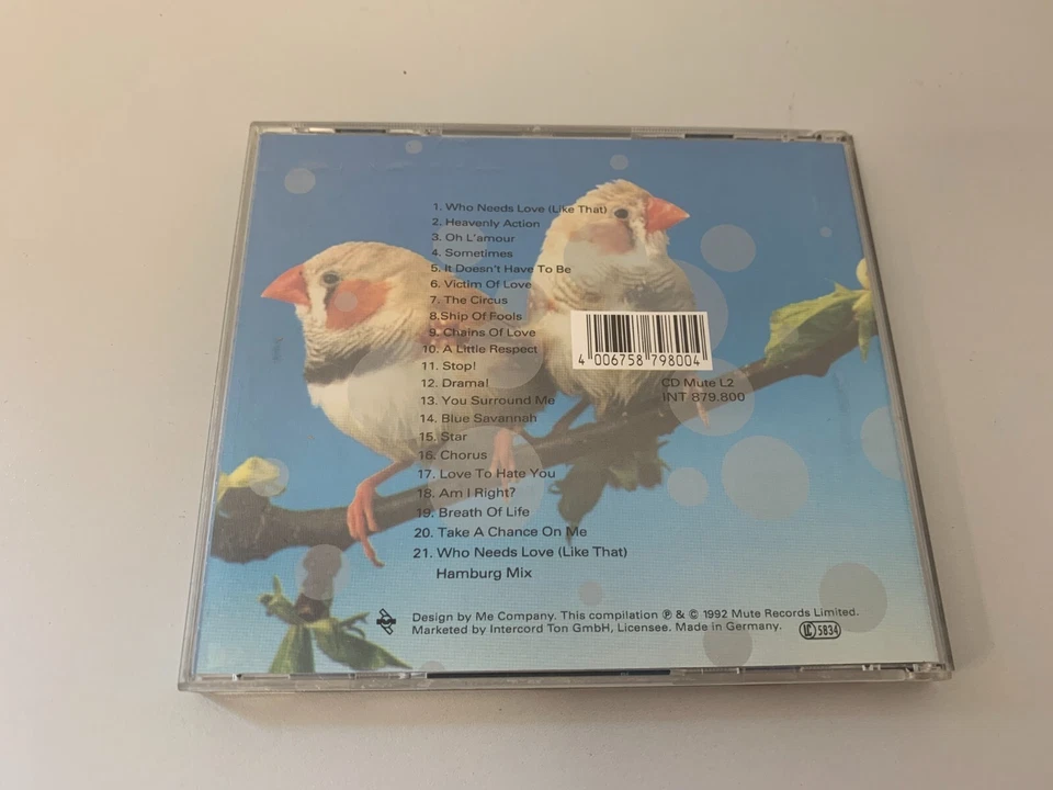 Erasure – Pop! - The First 20 Hits - CD © 1992 - Oh L´amour,Sometimes,Love To Ha - Bild 3 von 3