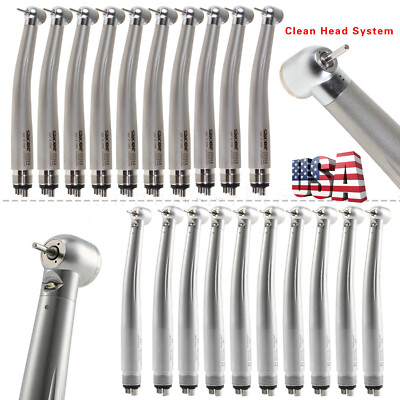 1/10* Dental LED E-generator Optic /No LED High Speed Handpiece Turbine 2/4-H st