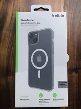 Belkin Sheer force Magnetic Phone Case For iPhone 14 Plus MagSafe Clear