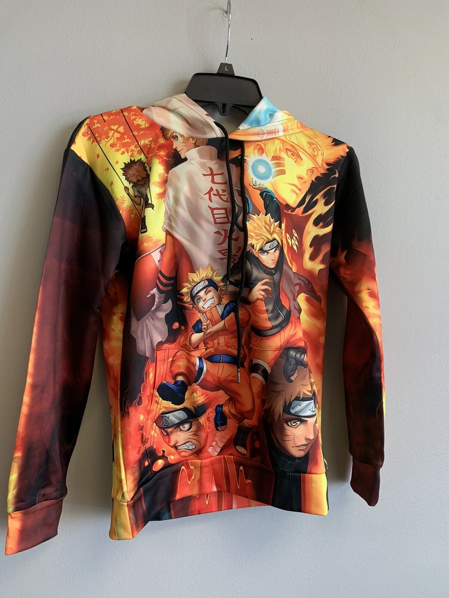 Shonen Jump Naruto Pullover Hoodie Junior Kids NEW Multiple