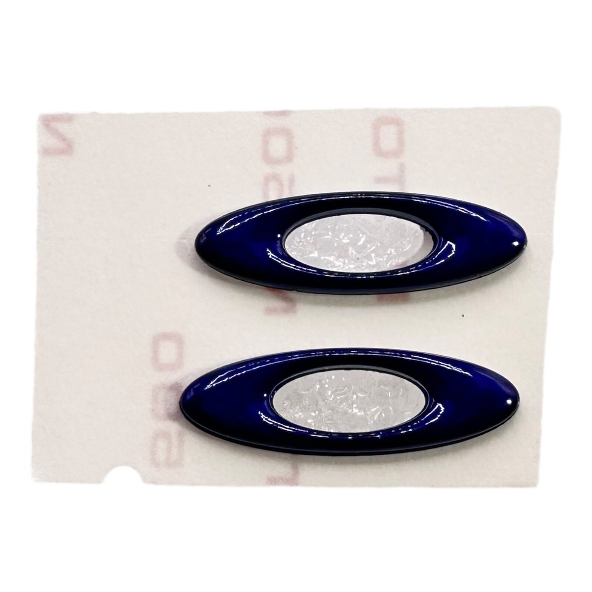 Oakley Straight Jacket/M Frame Navy Blue Icon Replacements