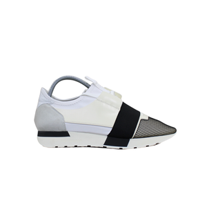 balenciaga race runners white