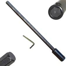 Hole Saw Extension 3/8 Hex Male To 3/8 Hex Female Fits All 3/8" Arbor x 12 inch