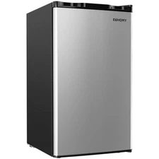 3.2 Cu.Ft Mini Fridge with Freezer, Single Door Compact Refrigerator, Energy ...