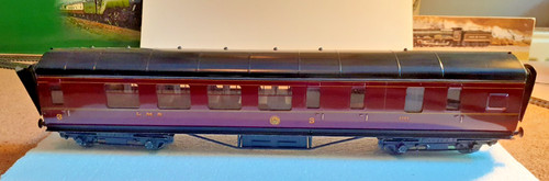 EXLEY SPUR O - L.M.S. BREMSENDE 3. KLASSE FLURWAGEN 2284 WEINROT | Zustand: Used
