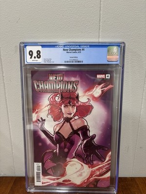 Marvel New Champions #4 CGC 9.8 Variant Edition/Variant Cover 2025