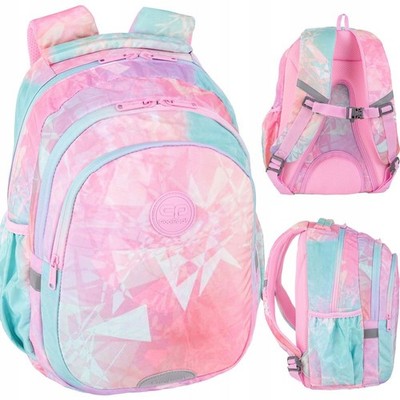 Tie Dye Backpack, 21l, 1-3 Grade, Girls, Pink/Purple