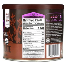 Organic Dark Hot Chocolate, 12 oz (340 g)