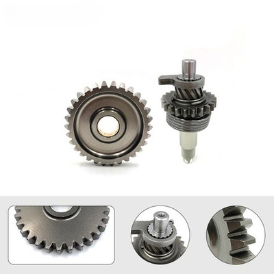Kick Starter Shaft Gear Assembly For YAMAHA DT230 LONCIN MT250 2-Stroke Engine