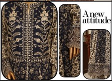 BIN SAEED EXCLUSIVE LAWN FULL EMBROIDERED FROCKS 3PC COLLECTION