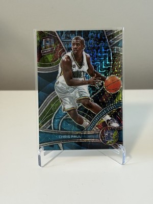 Chris Paul 2021-22 Panini Spectra Spectracular Debut Meta Prizm  Hornets