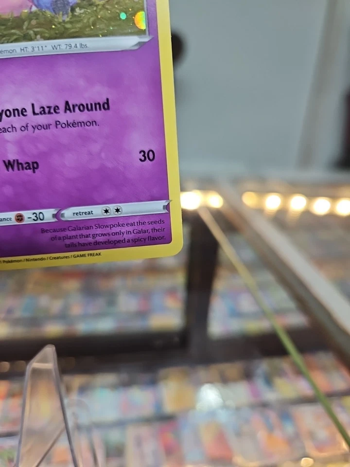 Galarian Slowpoke SWSH126 SWSH: Sword & Shield Promo Cards Holo - Image 4 of 4