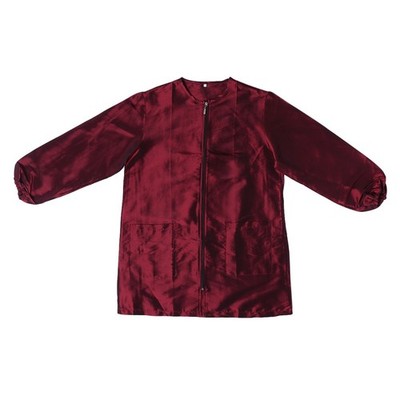  Friseur Arbeitskleidung Haarfärbeschürze Long Sleeve Smock Friseurkleider