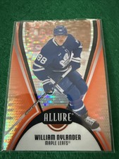 William Nylander 2025-26 Upper Deck Allure Hockey Orange Slice #41 Maple Leafs