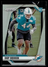 Chop Robinson 2024 Panini Prizm Silver Prizm Card #319
