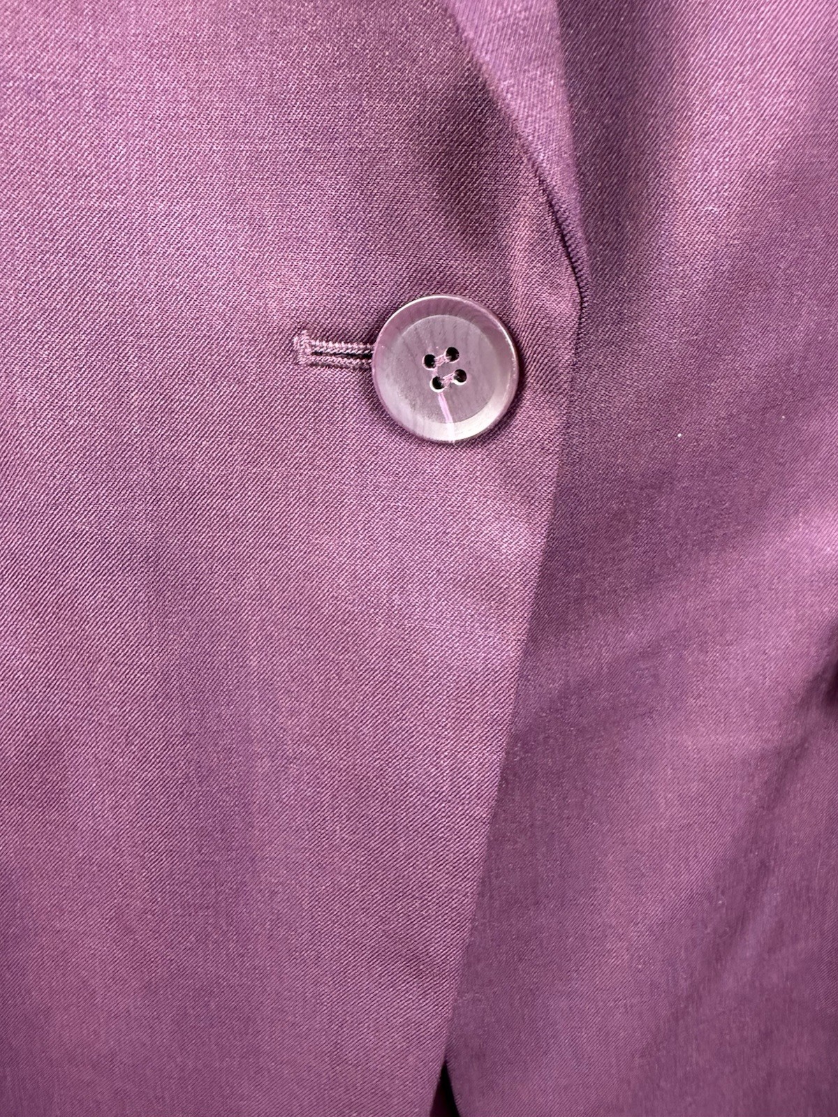 Pendleton Purple Wool/Polyester Blazer Size 14 Pe… - image 2