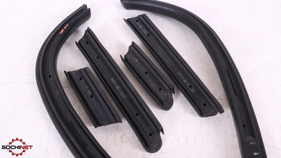 Juego de goma sellado tira climática techo superior BMW Z3 ROADSTER 96-02 LH RH OEM Foto 4 de 4