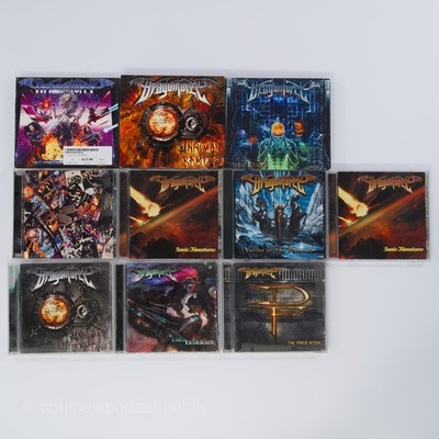 Dragonforce 10x CD Collection Metal Blade Collectors Set