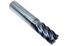 5/8" Dura-Mill 7-Flute Carbide End Mill .060 Rad AlCRN Coating .625" 30601