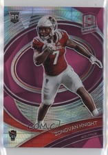 2022 Chronicles Draft Picks Spectra Neon Pink Prizm 45/75 Zonovan Knight #39 6er