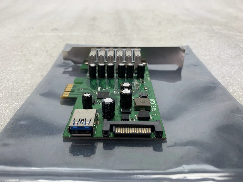 StarTech PEXUSB3S7 7-Port PCI Express USB 3.0 Card used great condition - Image 4 of 4