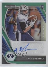 2021 Panini Prizm Draft Picks Green Matt Bushman #DPA-MAT Auto n0c