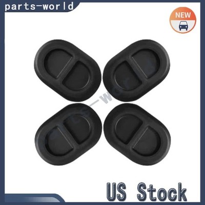 4x 68194821AA Floor Pan Drain Rubber Plug For Jeep Wrangler JK JL Gladiator