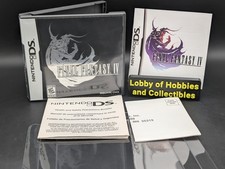 Final Fantasy IV ( Nintendo DS ) CIB W/ Registration - Authentic - Pristine 