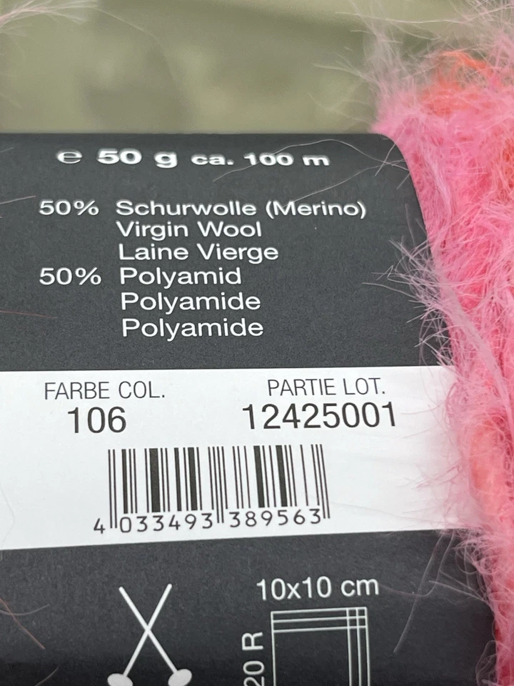 Lana Grossa Basta Mista , Fb.106, Schurwolle/Polyamid, 50g ca. 100m LL - Bild 2 von 4