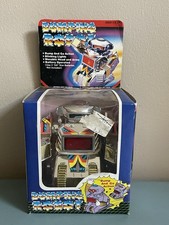 Vtg RF Bumping Robot 1980s Powerbot Motorized Robot No 9101W New In Box 5  