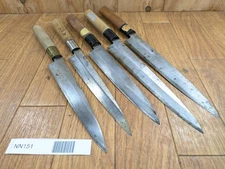 Japanese Chef's Kitchen Knife Set 5 Piece YANAGIBA from Japan NN151